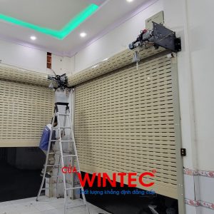 Lắp Bộ Lưu Điện Cho Cửa Cuốn